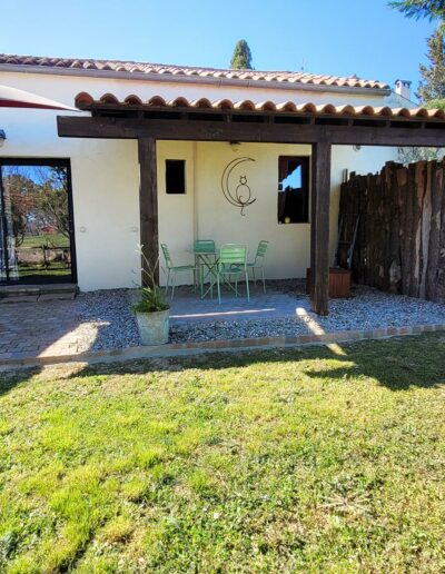Gîte Farfadet, Terrasse couverte