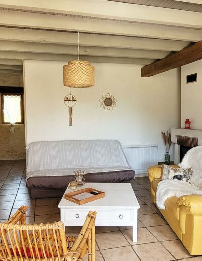 Salon, canapé convertible